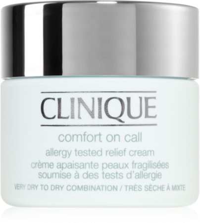 Clinique Comfort on Call Allergy Tested Relief Cream crème hydratante pour peaux sèches à très sèches