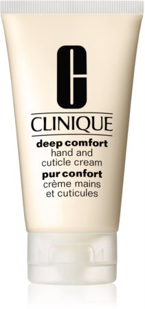 Clinique Deep Comfort™ Hand and Cuticle Cream crema de hidratación profunda para manos, uñas y cutículas