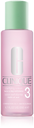 Clinique 3 Steps Clarifying Lotion 3 tonikum pro mastnou a smíšenou pleť
