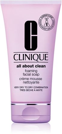 Clinique Foaming Sonic Facial Soap sabonete cremoso espumoso para pele seca e mista