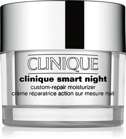Clinique Smart Night™ Custom-Repair Moisturizer хидратиращ нощен крем против бръчки за суха или много суха кожа
