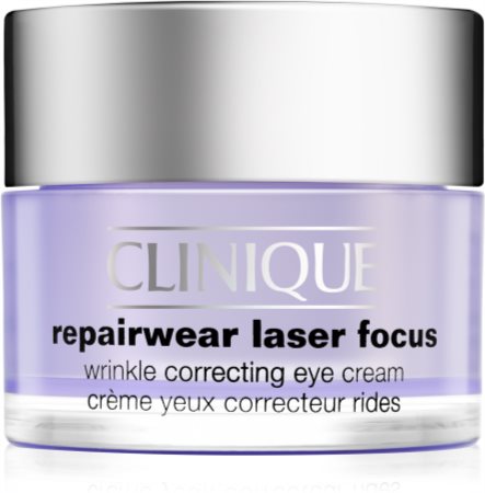 Clinique Repairwear™ Laser Focus creme contorno de olhos antirrugas para todos os tipos de pele