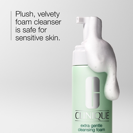 Clinique Extra Gentle Cleansing Foam jemná čisticí pěna pro suchou až velmi suchou pleť
