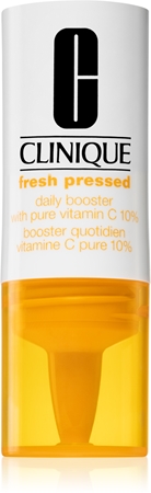 Clinique Fresh Pressed™ Daily Booster with Pure Vitamin C 10% Izgaismojošs serums ar C vitamīnu ar pretnovecošanās efektu