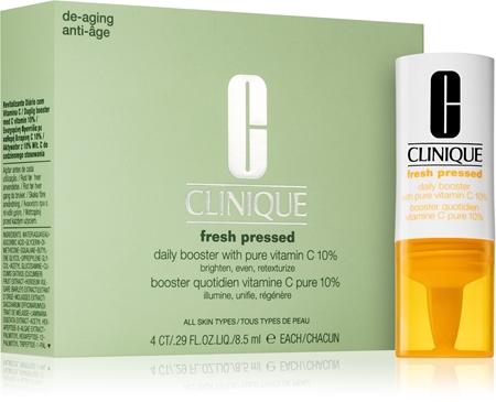Clinique Fresh Pressed™ Daily Booster with Pure Vitamin C 10% rozjasňující sérum s vitaminem C proti stárnutí pleti