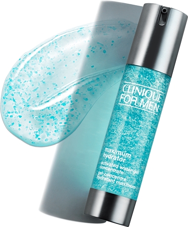 Clinique For Men™ Maximum Hydrator Activated Water-Gel Concentrate Geel dehüdreeritud nahale