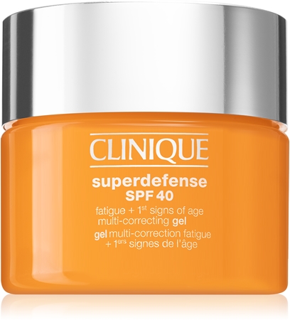 Clinique Superdefense™ SPF 40 Fatigue + 1st Signs of Age Multi Correcting Gel Hydraterende Gel tegen eerste Tekenen van Huidverouering