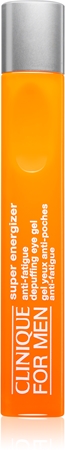 Clinique For Men™ Super Energizer Anti-Fatigue Depuffing Eye Gel gel de contorno de olhos contra olheiras e inchaços