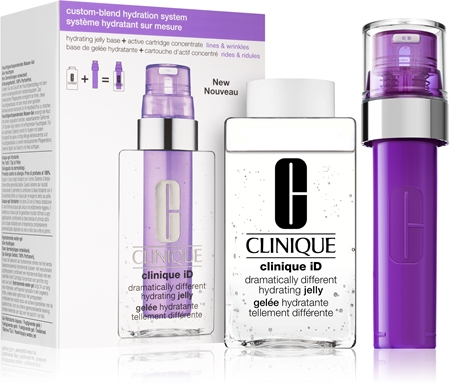 Clinique iD™ Dramatically Different™ Hydrating Jelly + Active Cartridge Concentrate for Lines & Wrinkles set (antirid)