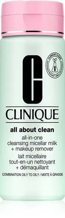 Clinique All About Clean All-in-One Cleansing Micellar Milk + Makeup Remover Õrn puhastuspiim kombineeritud kuni rasusele nahale