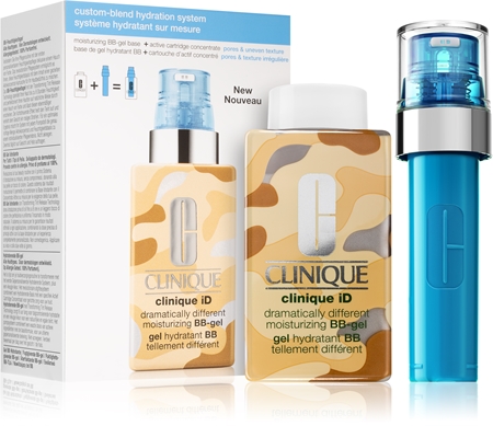 Clinique iD™ Dramatically Different™ BB-Gel + Active Cartridge Concentrate for Pores & Uneven Texture set III.(para iluminar y alisar la piel)