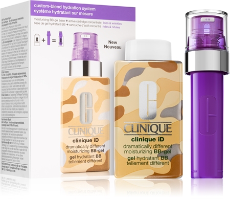 Clinique iD™ Dramatically Different™ BB-Gel + Active Cartridge Concentrate for Lines & Wrinkles Sæt (med anti-rynkeeffekt)