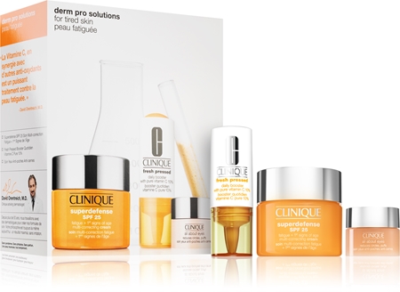Clinique Derm Pro Solutions: Tired Skin ensemble(anti-premiers signes du viellissement)