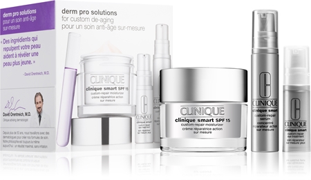 Clinique Derm Pro Solutions: For Custom De-aging set(with anti-wrinkle effect)