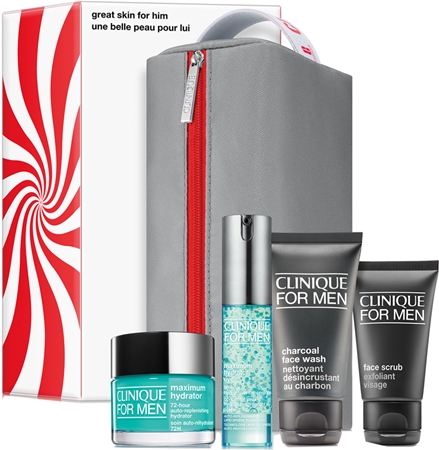 Clinique Great Skin For Him Set sada pro péči o pleť (pro muže)