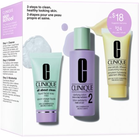 Clinique 3-Step Skin Care Kit Skin Type 2 gift set
