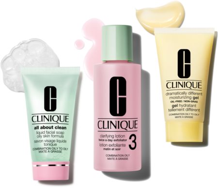 Clinique 3-Step Skin Care Kit Skin Type 3 gift set