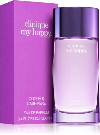Clinique My Happy. Cocoa & Cashmere Eau de Parfum para mujer