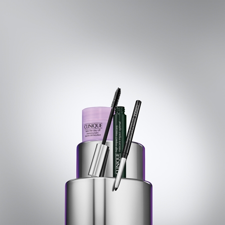 Clinique Holiday Eye Essentials: High Impact Lashes Christmas gift set for the eye area