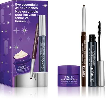 Clinique Holiday Eye Essentials: 24 Hour Lashes coffret de Noël yeux