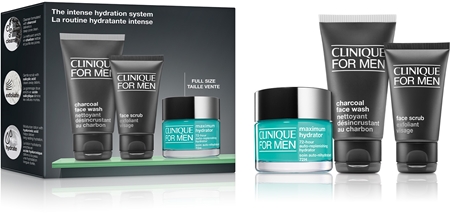 Clinique Mini Kit The Intense Hydration System gift set for men