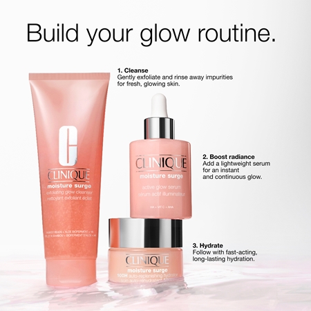 Clinique Moisture Surge™ Exfoliating Glow Scrub απαλό τζελ απολέπισης