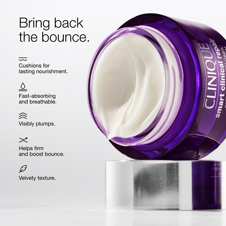 Clinique Smart Clinical™ Repair Collagen + PDRN Cream leichte Creme gegen Falten
