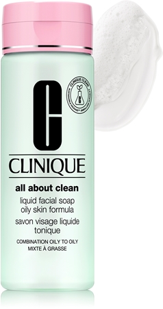 Clinique Liquid Facial Soap Oily Skin Formula sabonete líquido para pele oleosa e mista