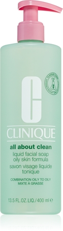 Clinique Liquid Facial Soap Oily Skin Formula Flüssigseife für fettige und Mischhaut