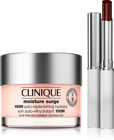 Clinique Almost Lipstick + MS 100H ensemble