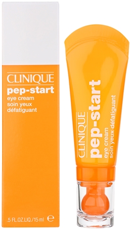 Clinique Pep-Start™ Eye Cream Mitrinošs acu krēms pietūkuma un tumšo loku mazināšanai