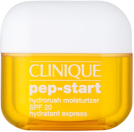 Clinique Pep-Start™ Hydrorush Moisturizer SPF 20 hydratisierende und schützende Creme SPF 20