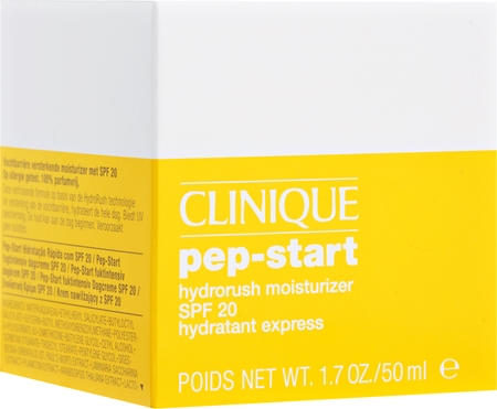 Clinique Pep-Start™ Hydrorush Moisturizer SPF 20 hydratisierende und schützende Creme SPF 20