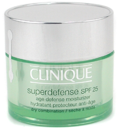 Clinique Superdefense™ crema hidratanta de zi cu protectie solara ten uscat si mixt SPF 25
