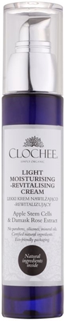 Clochee Simply Organic crème légère hydratante effet revitalisant