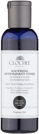 Clochee Simply Organic antioksidacijski tonik za pomiritev kože