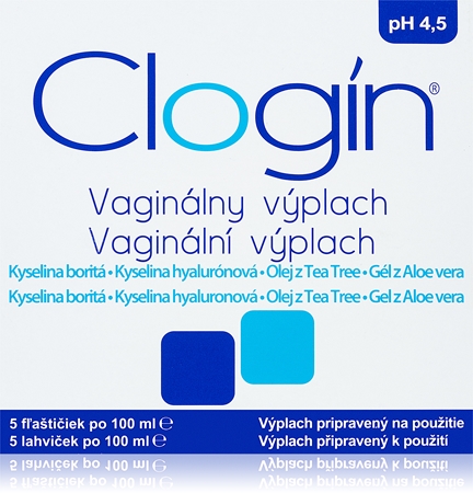 Clogin Vaginální výplach vaginální roztok při kvasinkové infekci a zánětu