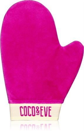 Coco & Eve Sunny Honey Soft Velvet Tanning Mitt guantes para aplicación