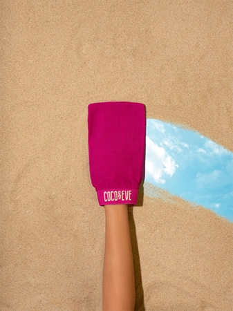 Coco & Eve Sunny Honey Express Exfoliating Mitt guanto esfoliante