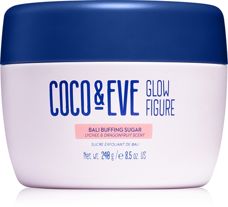 Coco & Eve Glow Figure Bali Buffing Sugar Mjukgörande sockerskrubb