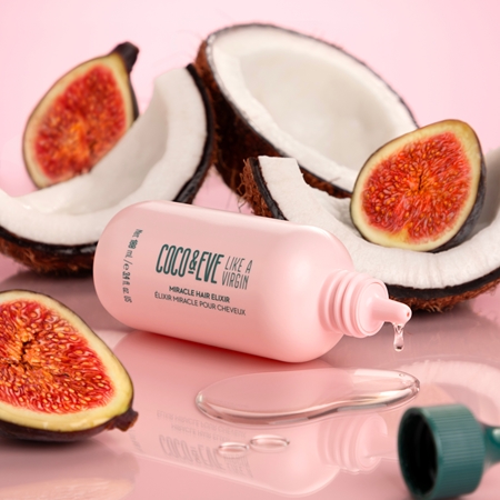 Coco & Eve Like A Virgin Miracle Hair Elixir eliksir brez spiranja za sijaj in mehkobo las