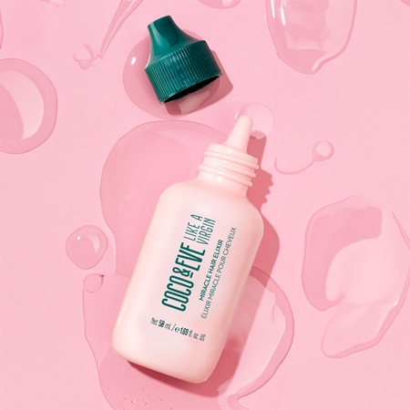 Coco & Eve Like A Virgin Miracle Hair Elixir bezoplachový elixír pro lesk a hebkost vlasů