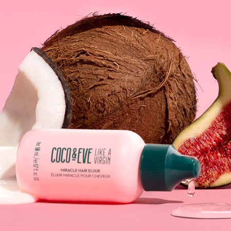 Coco & Eve Like A Virgin Miracle Hair Elixir bezoplachový elixír pro lesk a hebkost vlasů