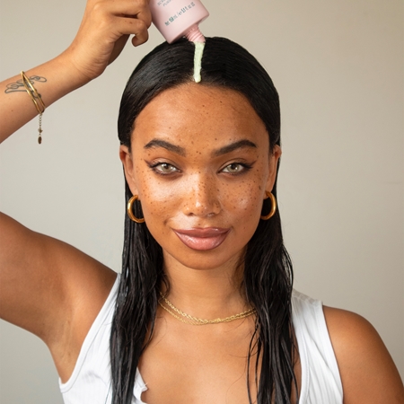 Coco & Eve Like A Virgin Hair Necessities Kit set for shiny and soft hair
