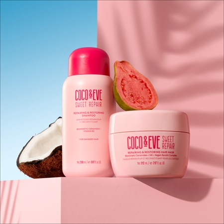 Coco & Eve Sweet Repair Repairing & Restoring Shampoo Intensive Regenerating Shampoo for damaged and colour-treated hair