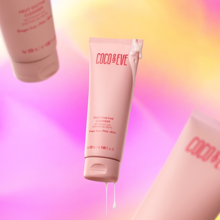 Coco & Eve Fruit Enzyme Cleanser gel-creme de limpeza para rosto