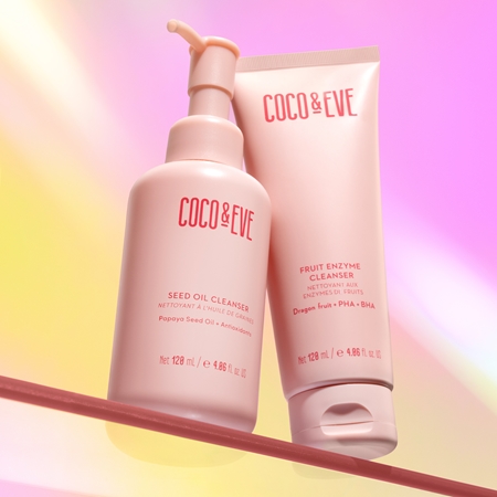 Coco & Eve Fruit Enzyme Cleanser gel-creme de limpeza para rosto
