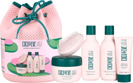 Coco & Eve Like A Virgin Super Hydration Kit set (za hidracijo in sijaj)