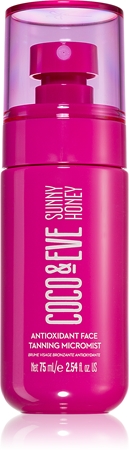 Coco & Eve Sunny Honey Antioxidant Face Tanning Micromist samoopalovací mlha na obličej
