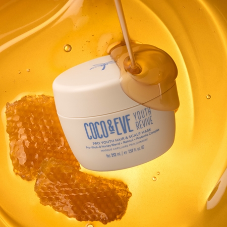 Coco & Eve Youth Revive Pro Youth Hair & Scalp Mask Revitalisierende Maske gegen Alterungszeichen der Haare
